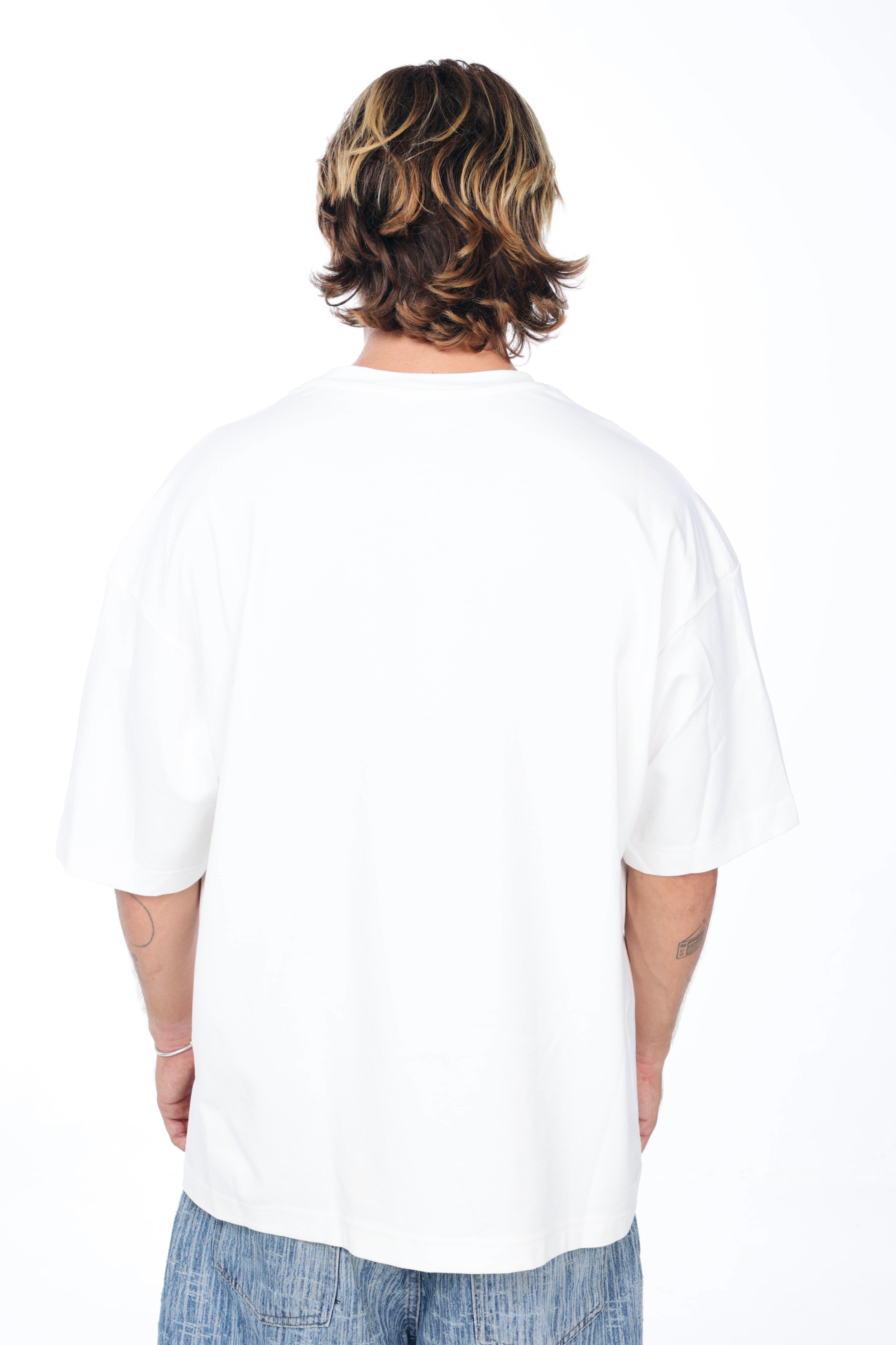 White Oversized T Shirt