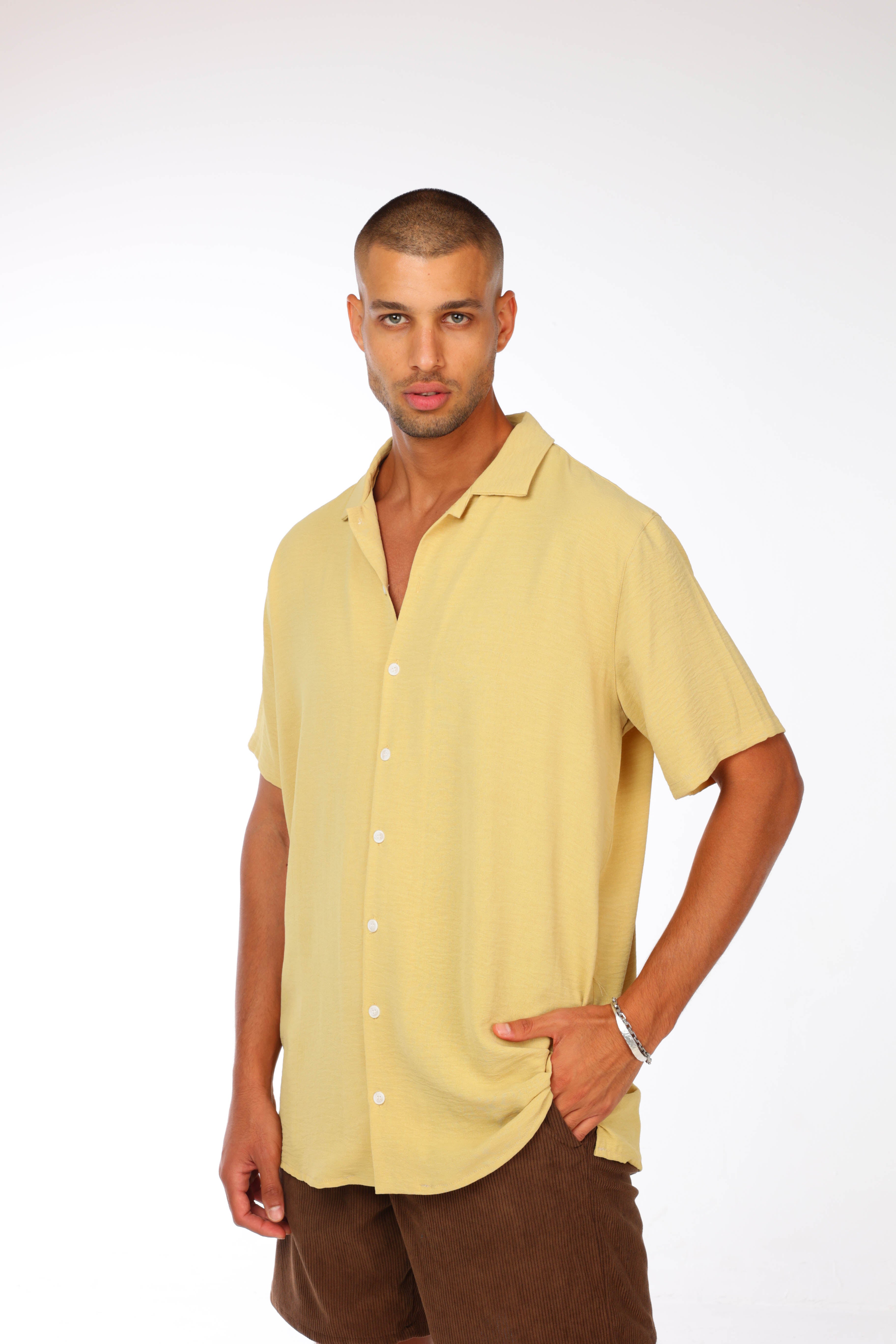 Yellow mustard shirt