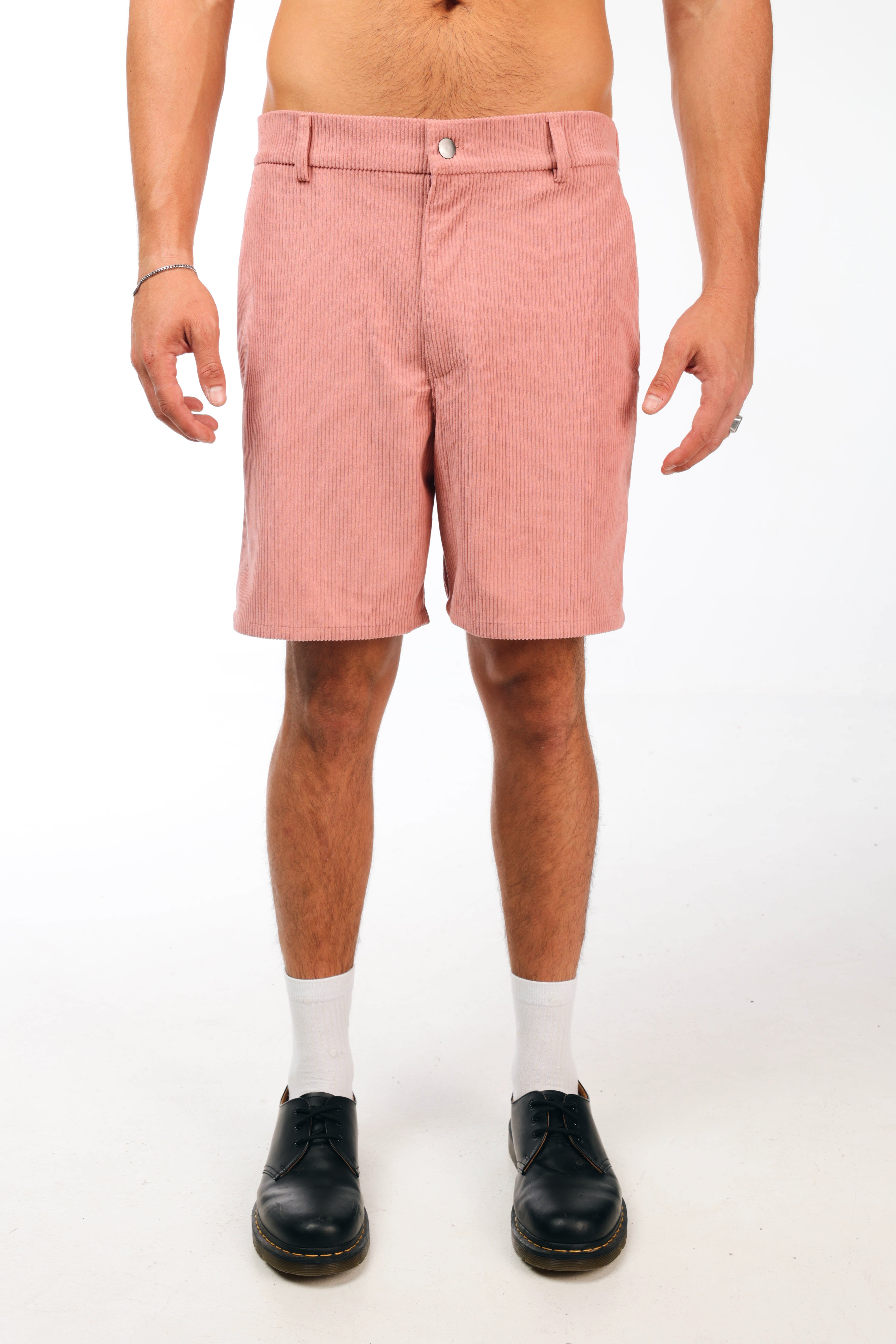 Pink corduroy short