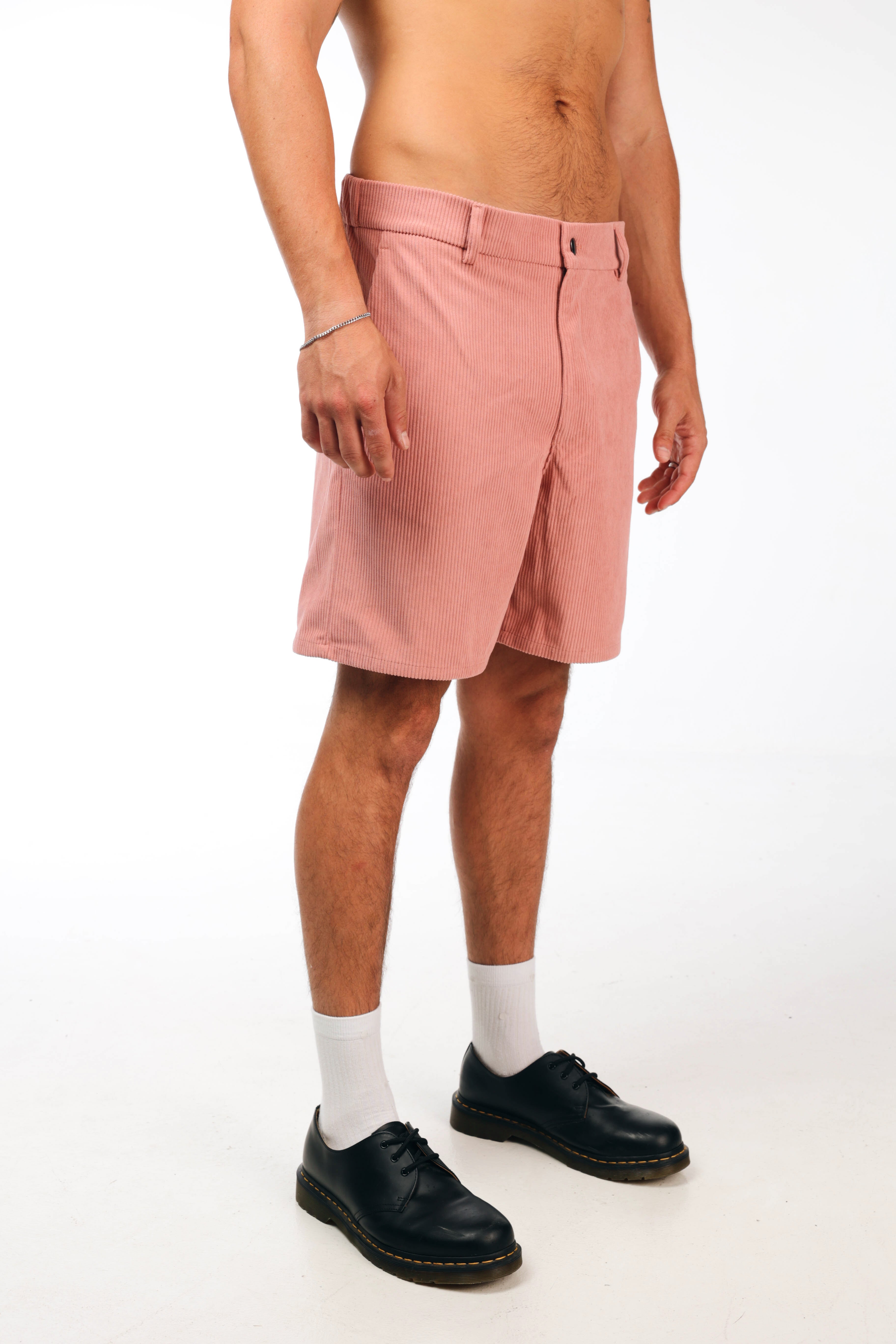 Pink corduroy short