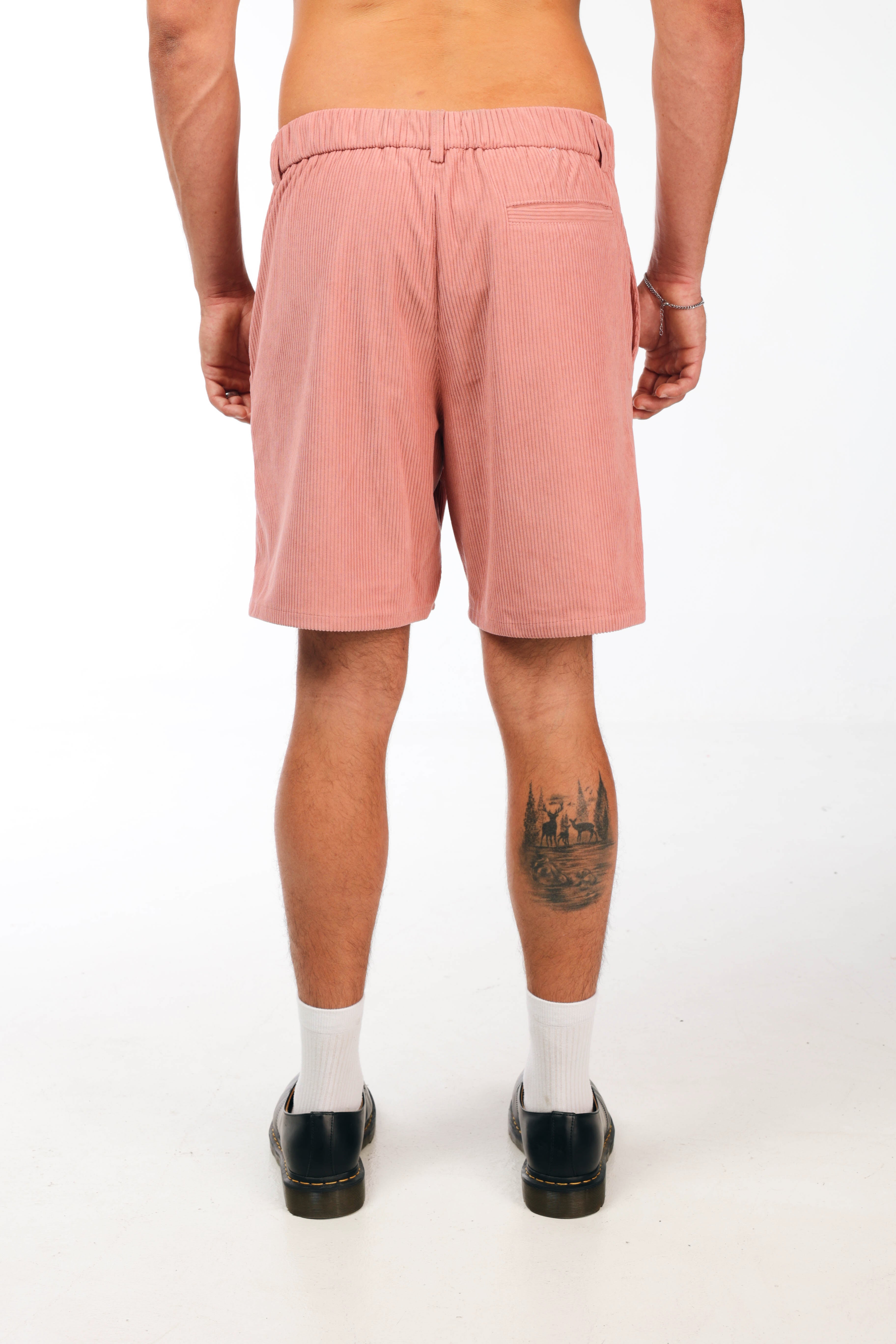 Pink corduroy short