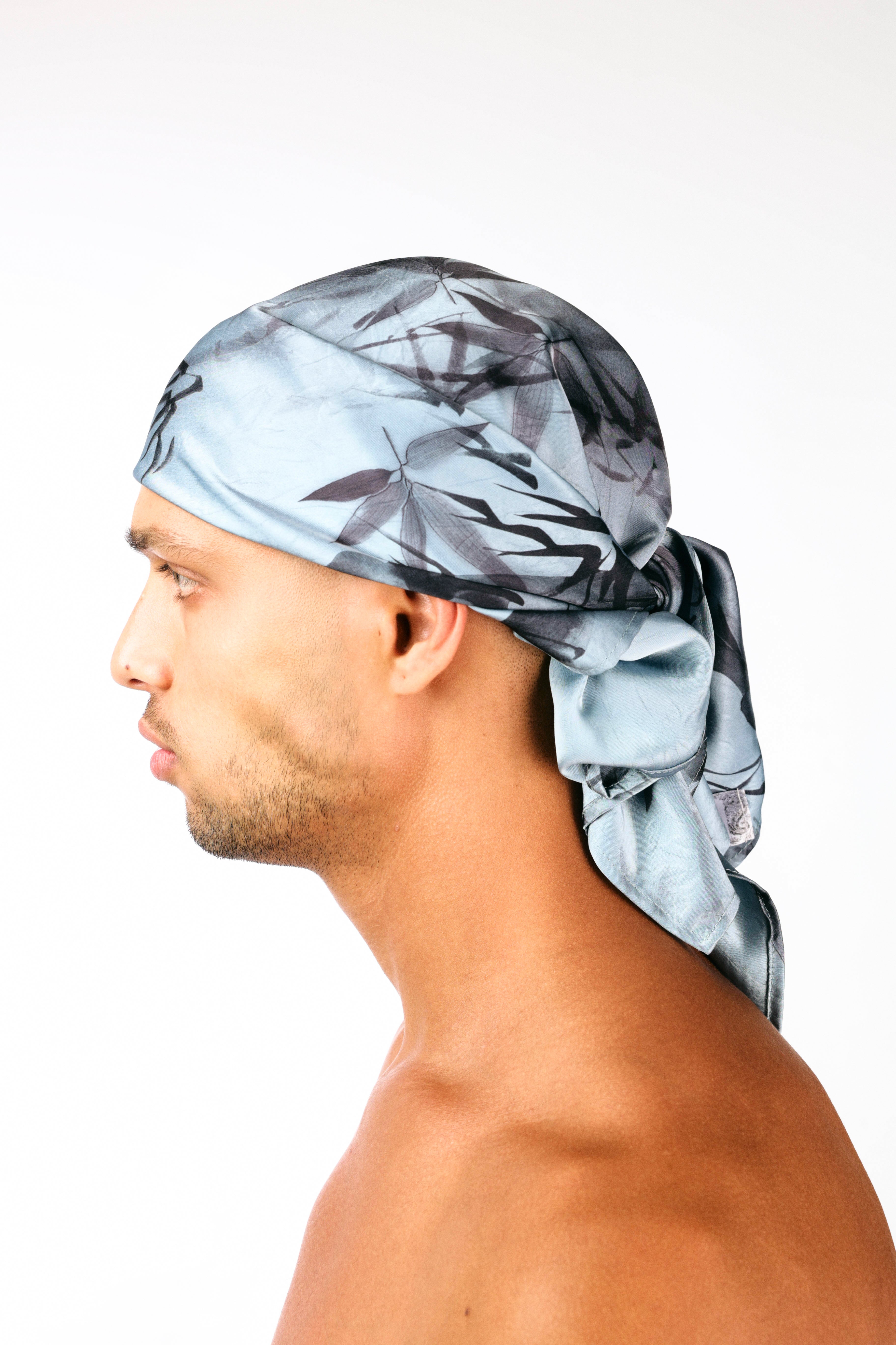 Royal blue Headscarf