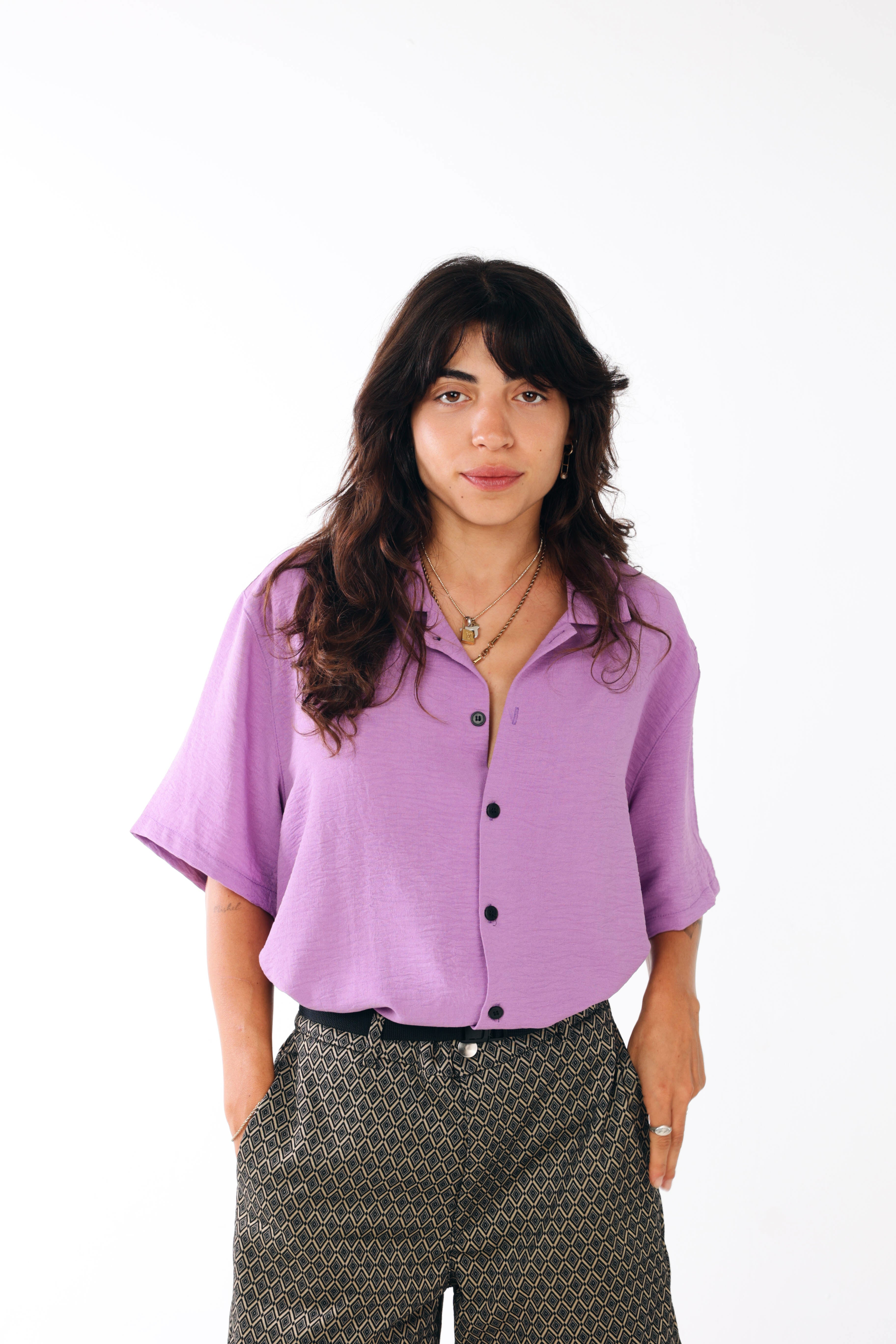 Purple shirt