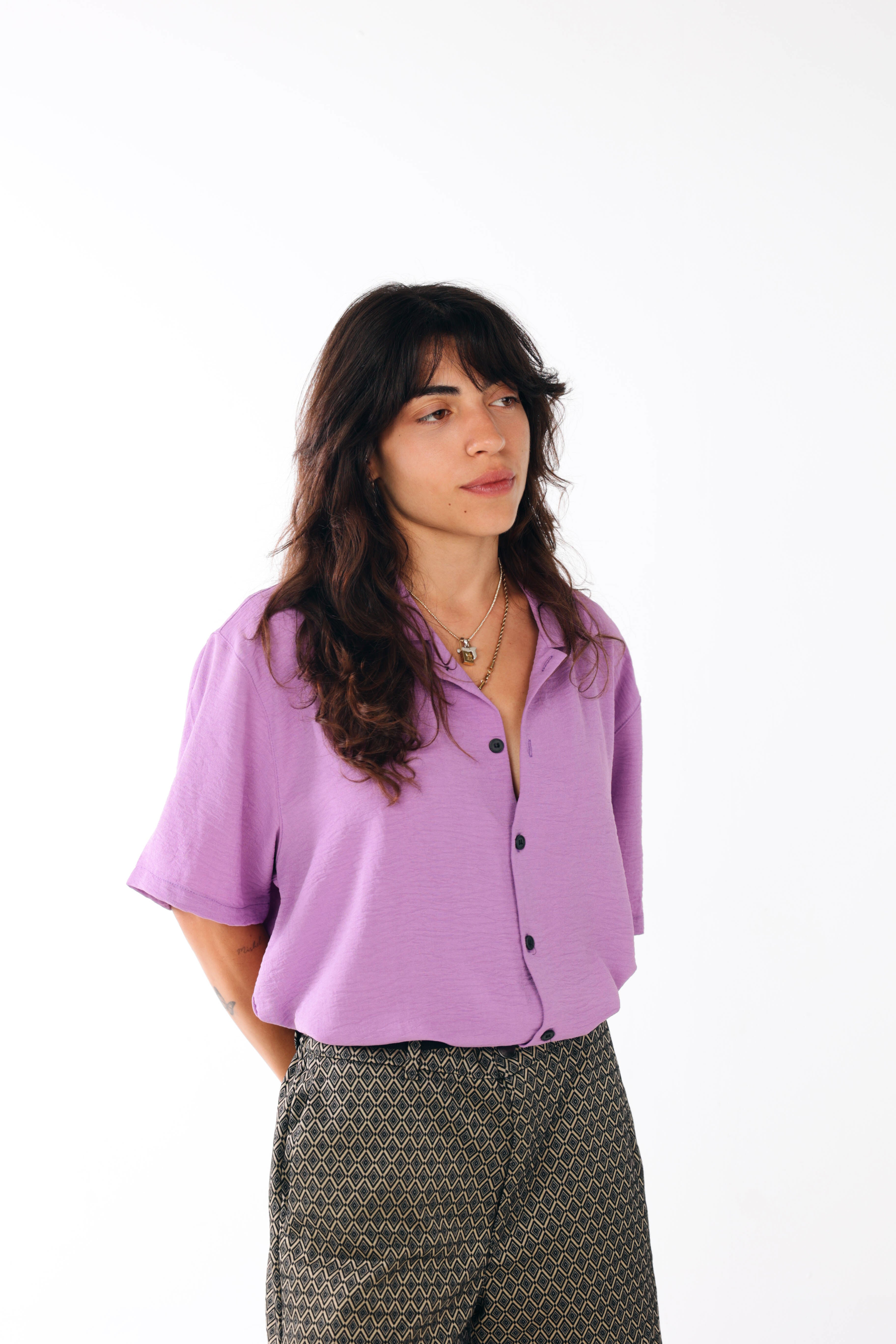 Purple shirt
