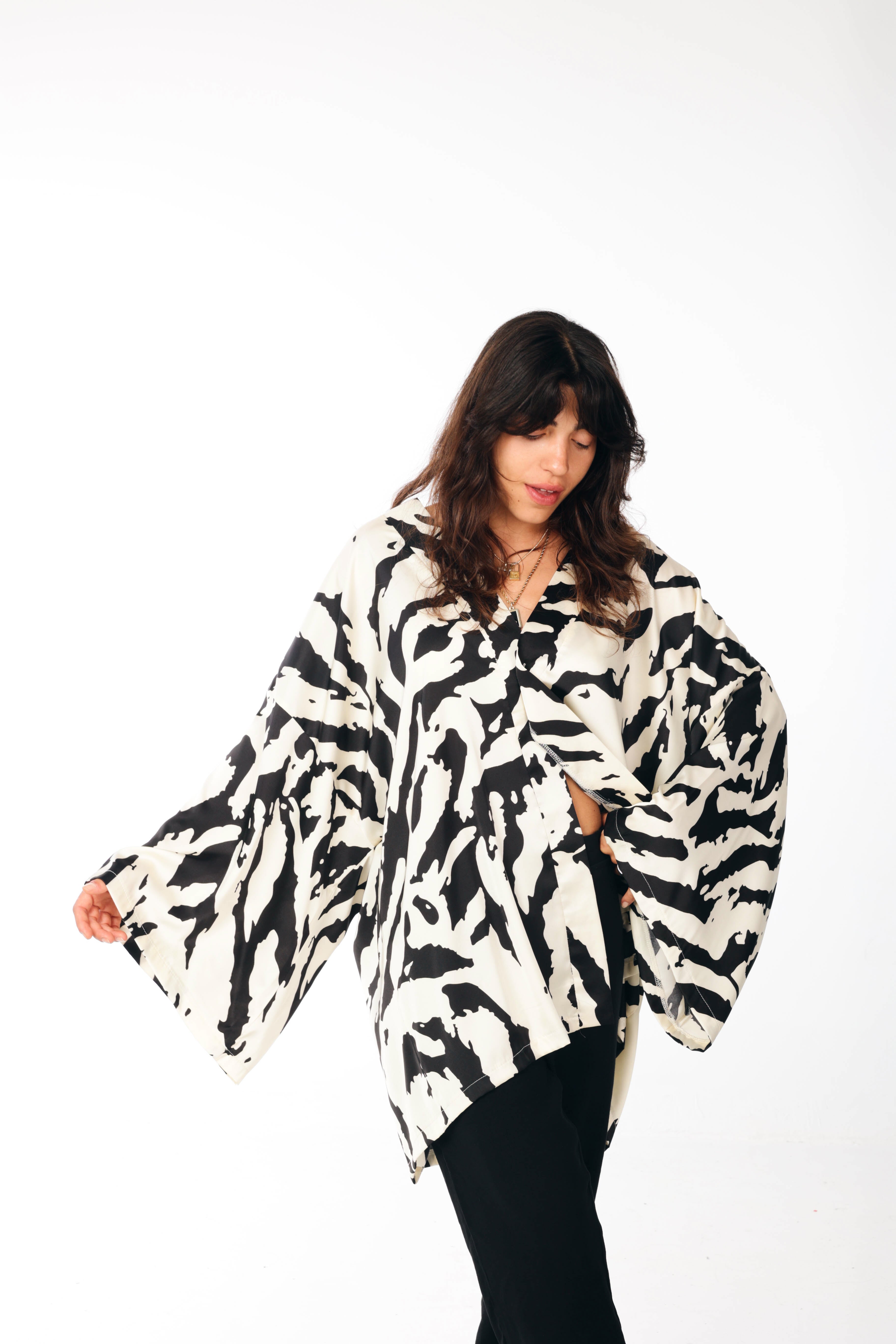 Zebra Kimono