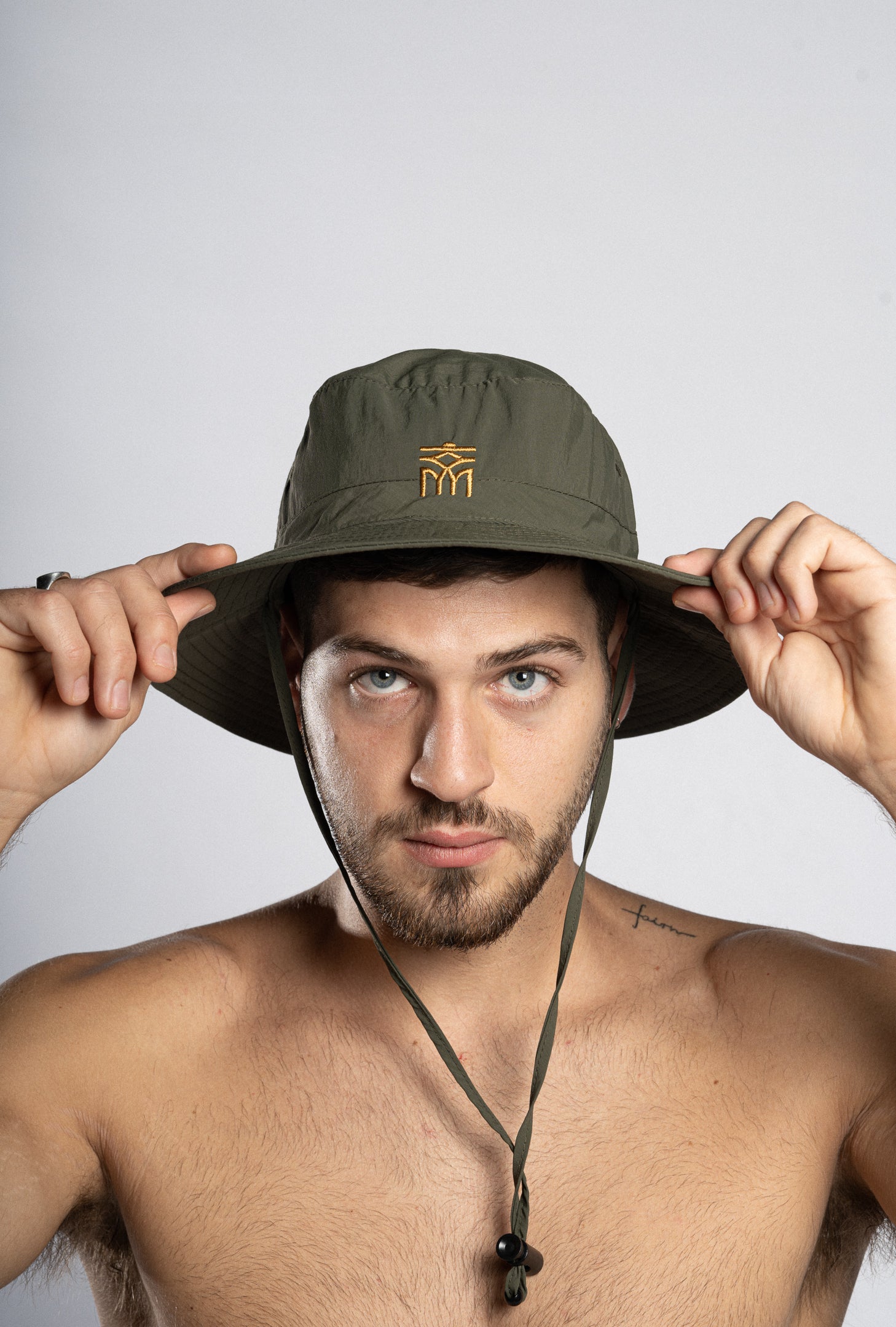 Olive Australian Hat