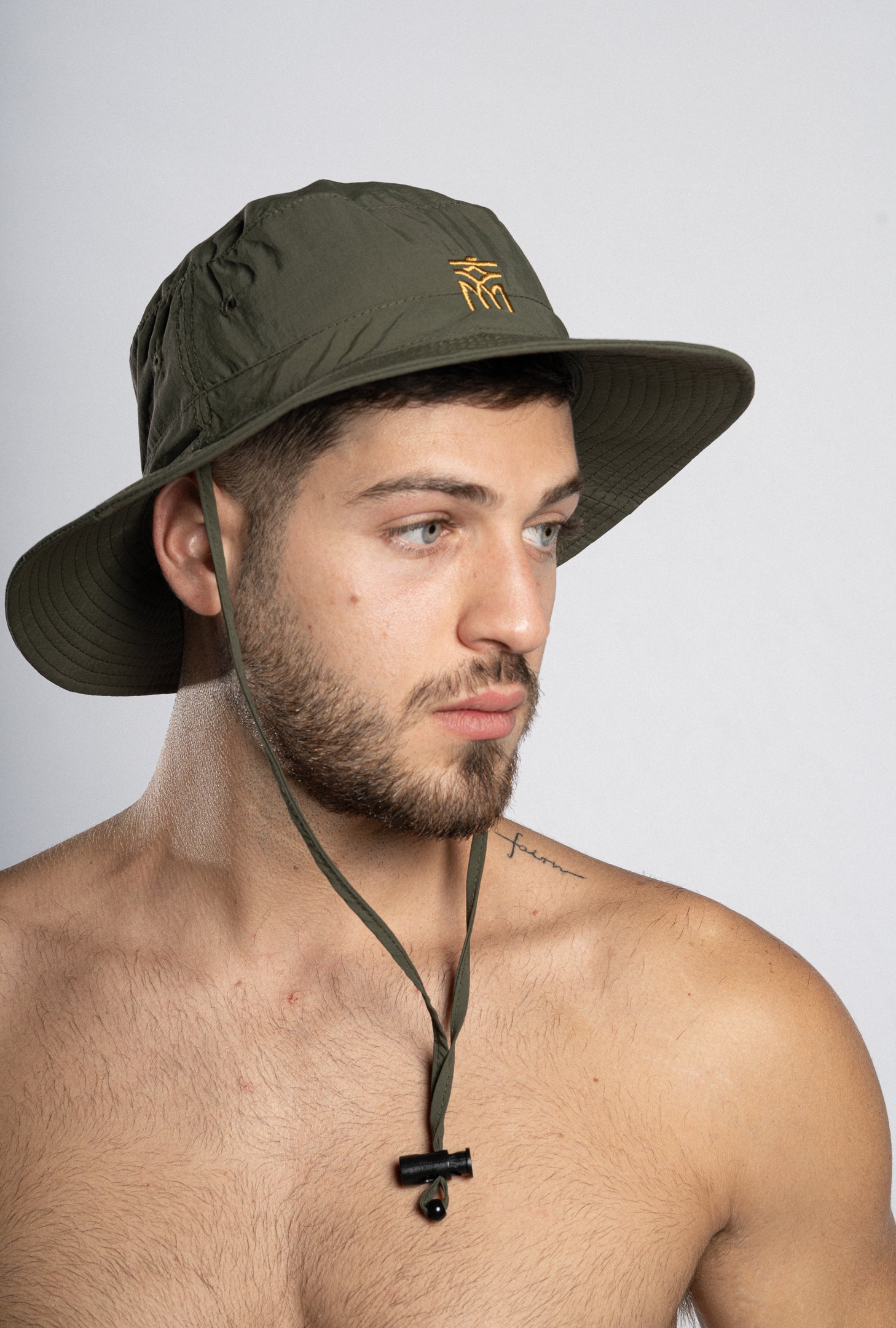 Olive Australian Hat