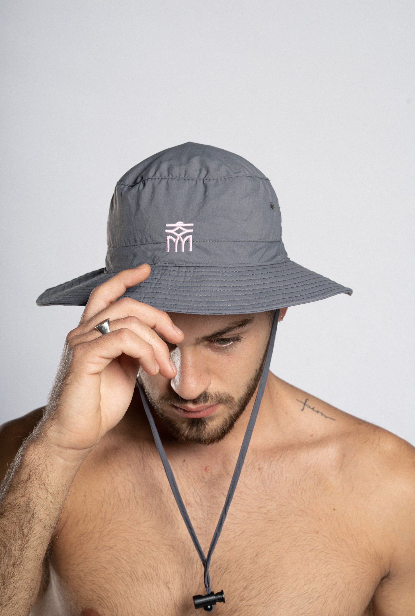 Grey Australian Hat