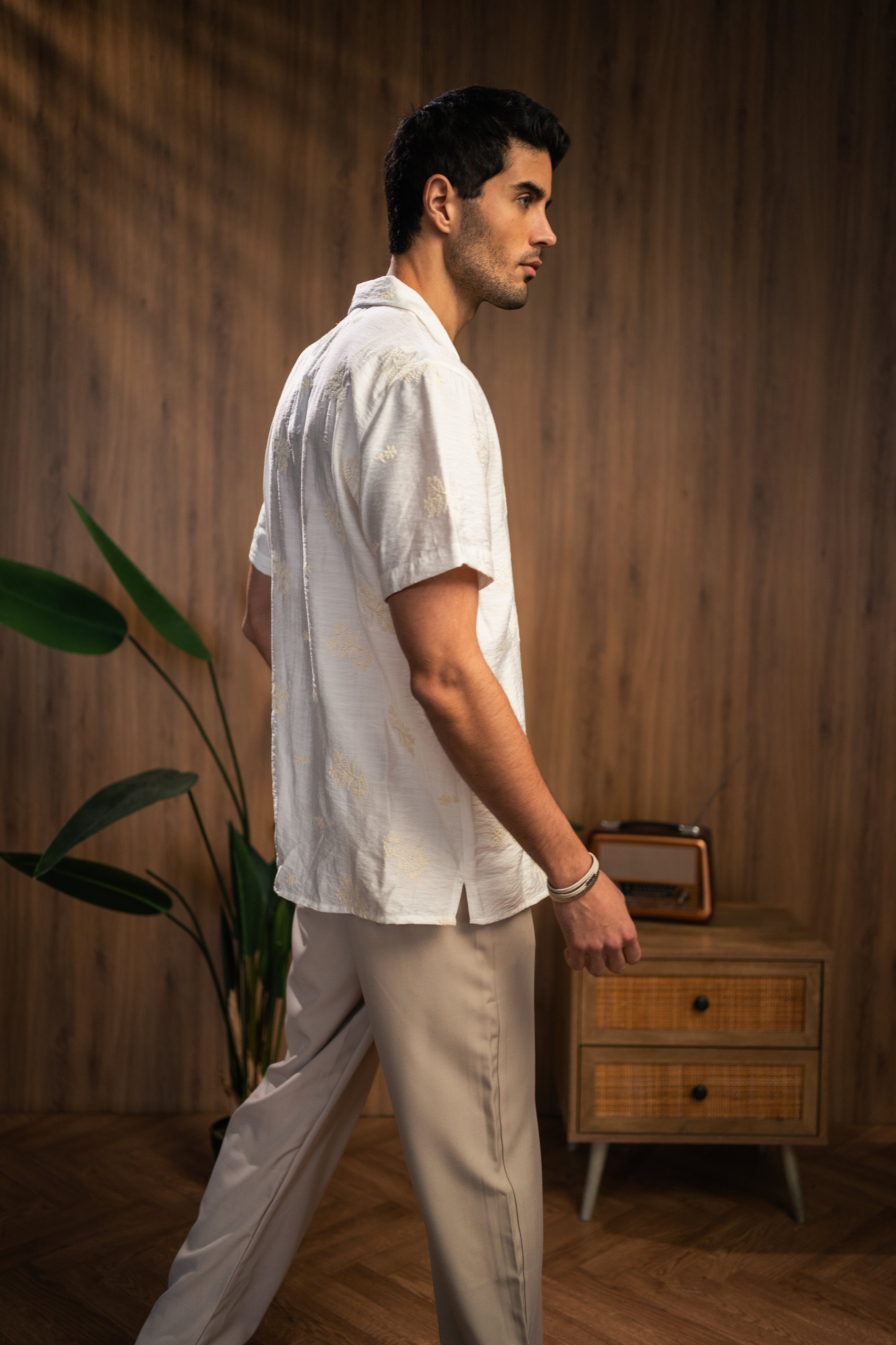 Ivory Stitch Shirt