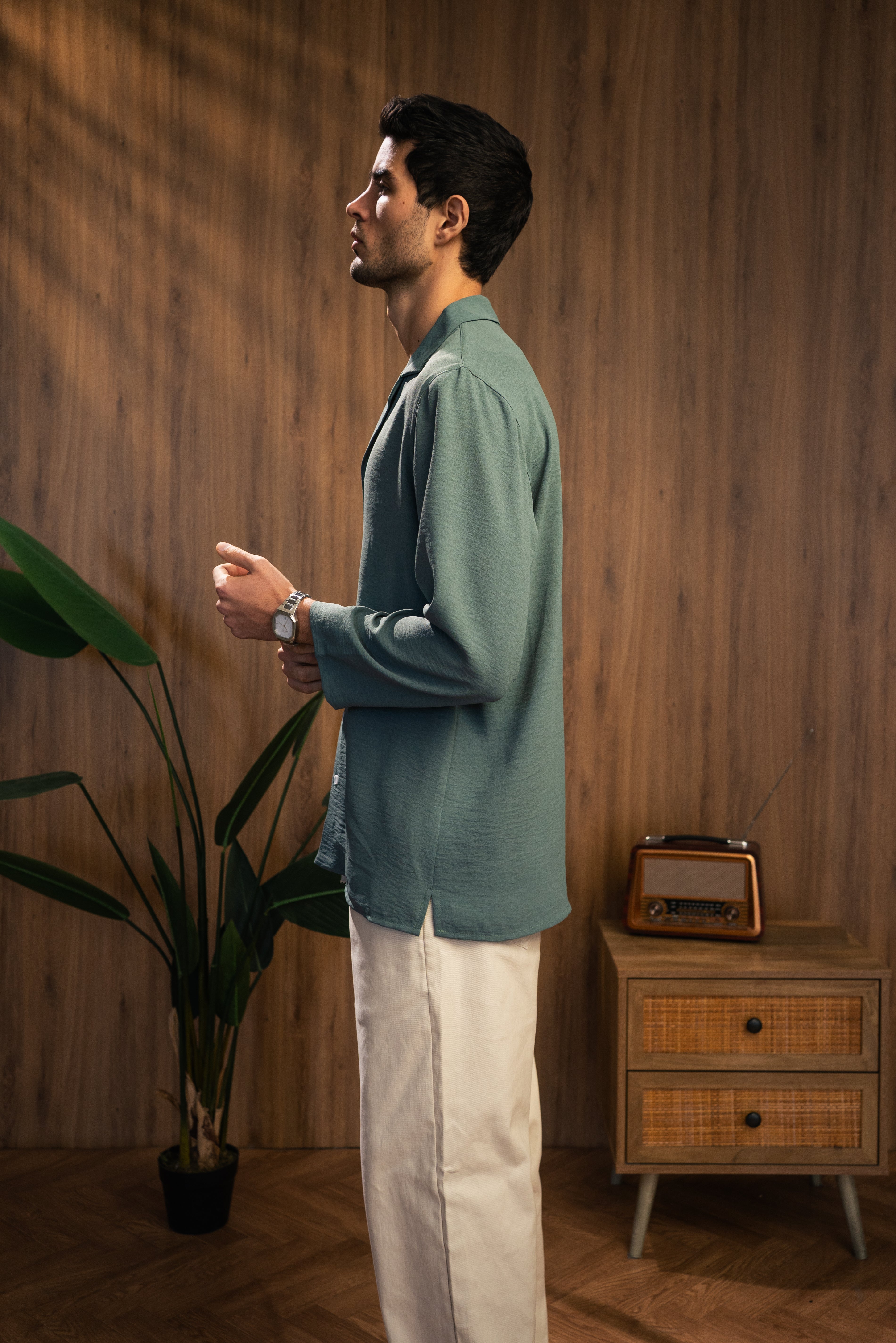 Dark Laguna Long Sleeve Shirt