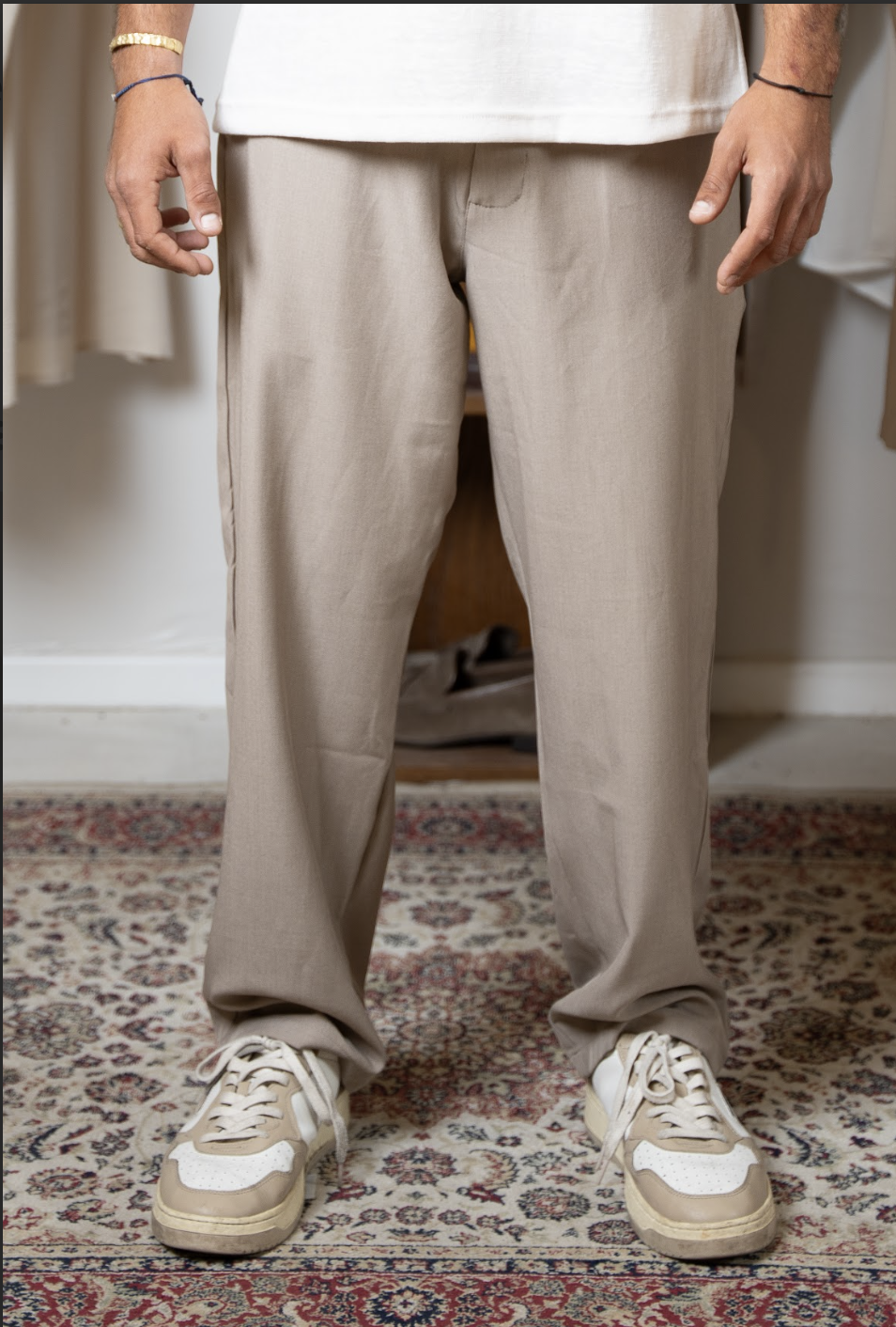 Beige Texas Pants