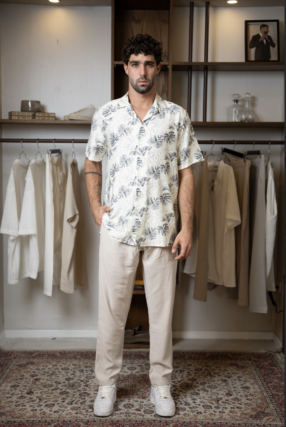 Black Leaves Shirt