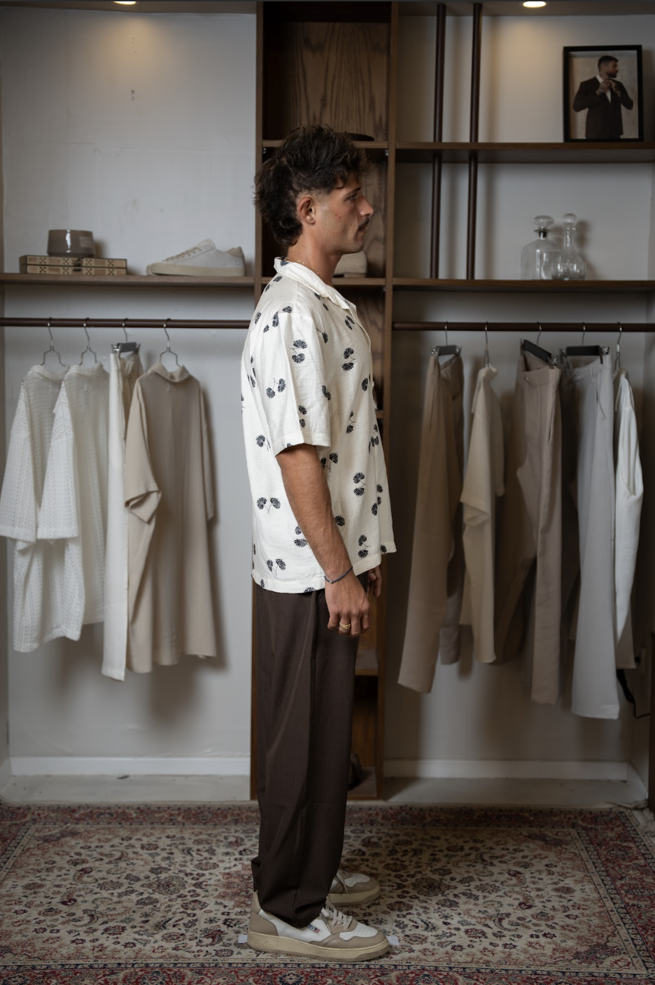 Printed Oversized Shirt