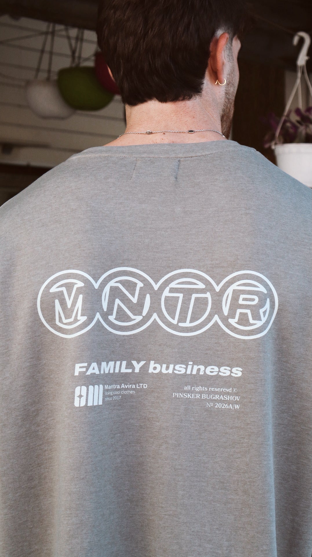 Green Oversized Basic Long Sleeve T