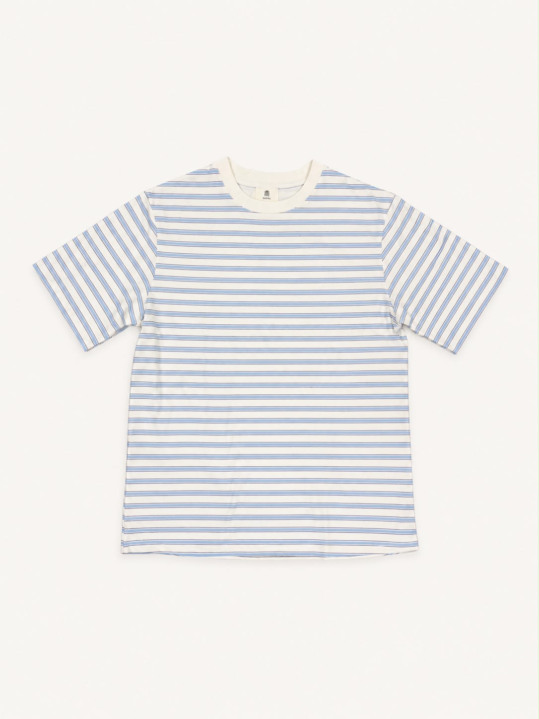 Blue Stripe Oversized Cotton Shirt