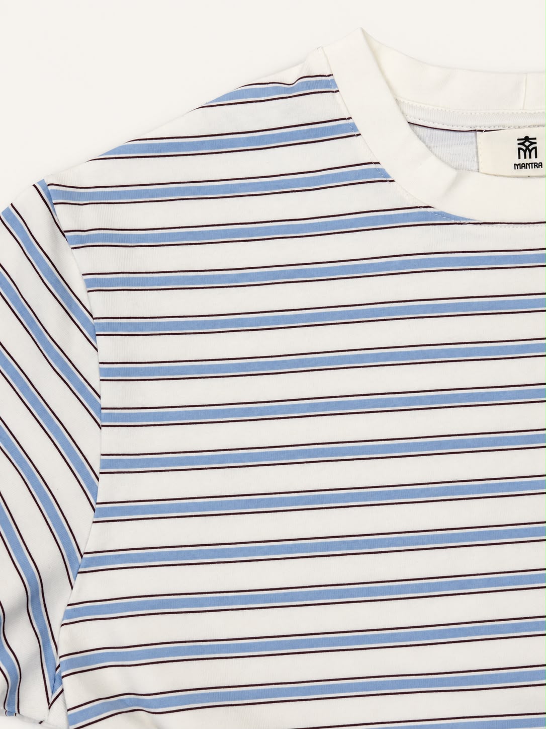 Blue Stripe Oversized Cotton Shirt