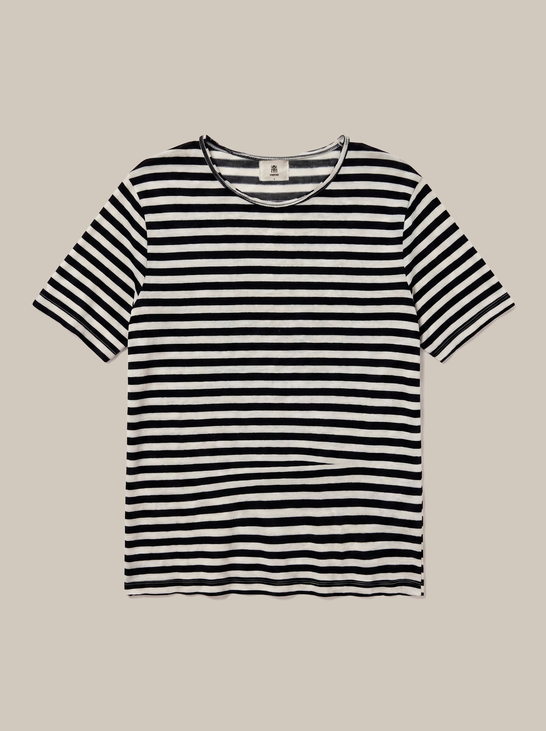 Navy Stripes Sol t Shirt