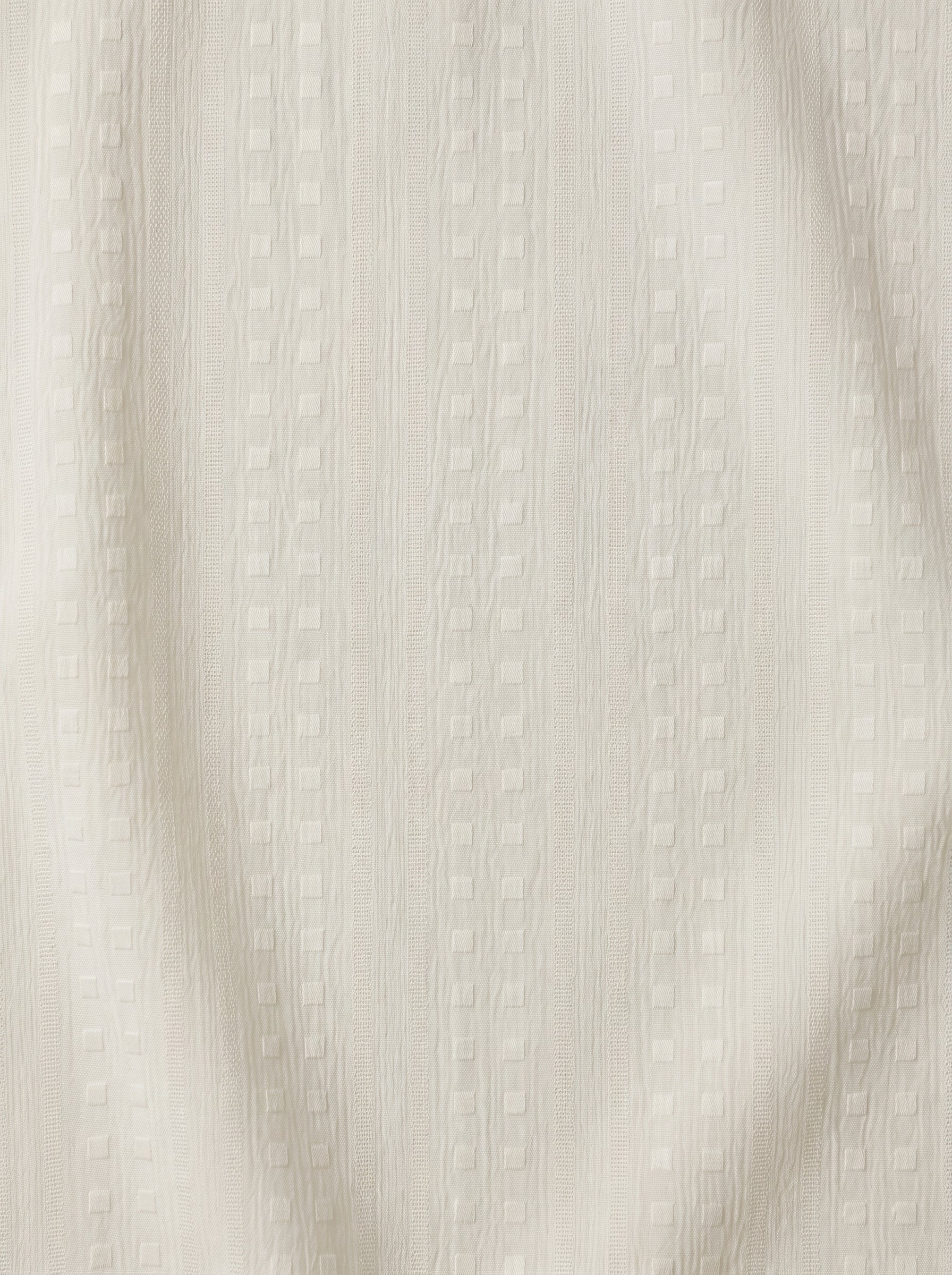 White Jecquard Shirt