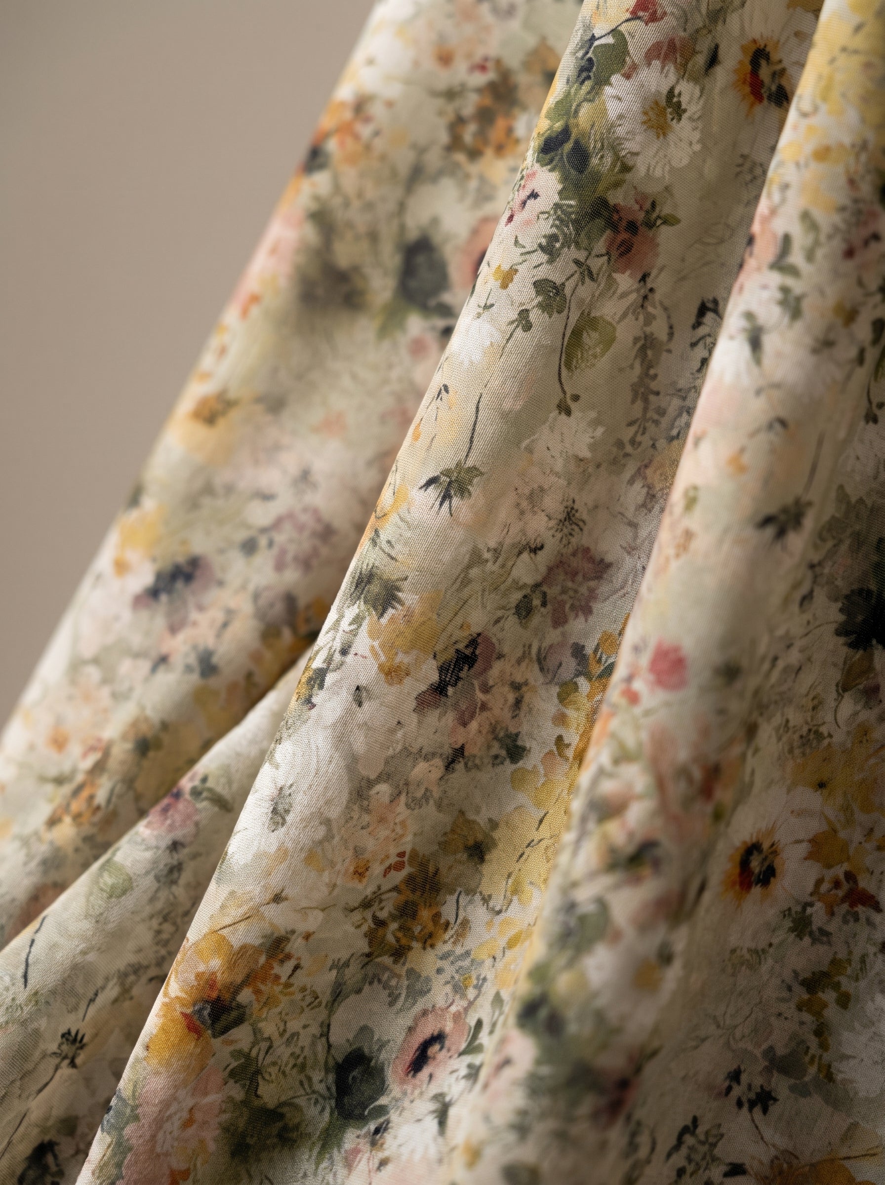 Printed Mustard Floral Shirt