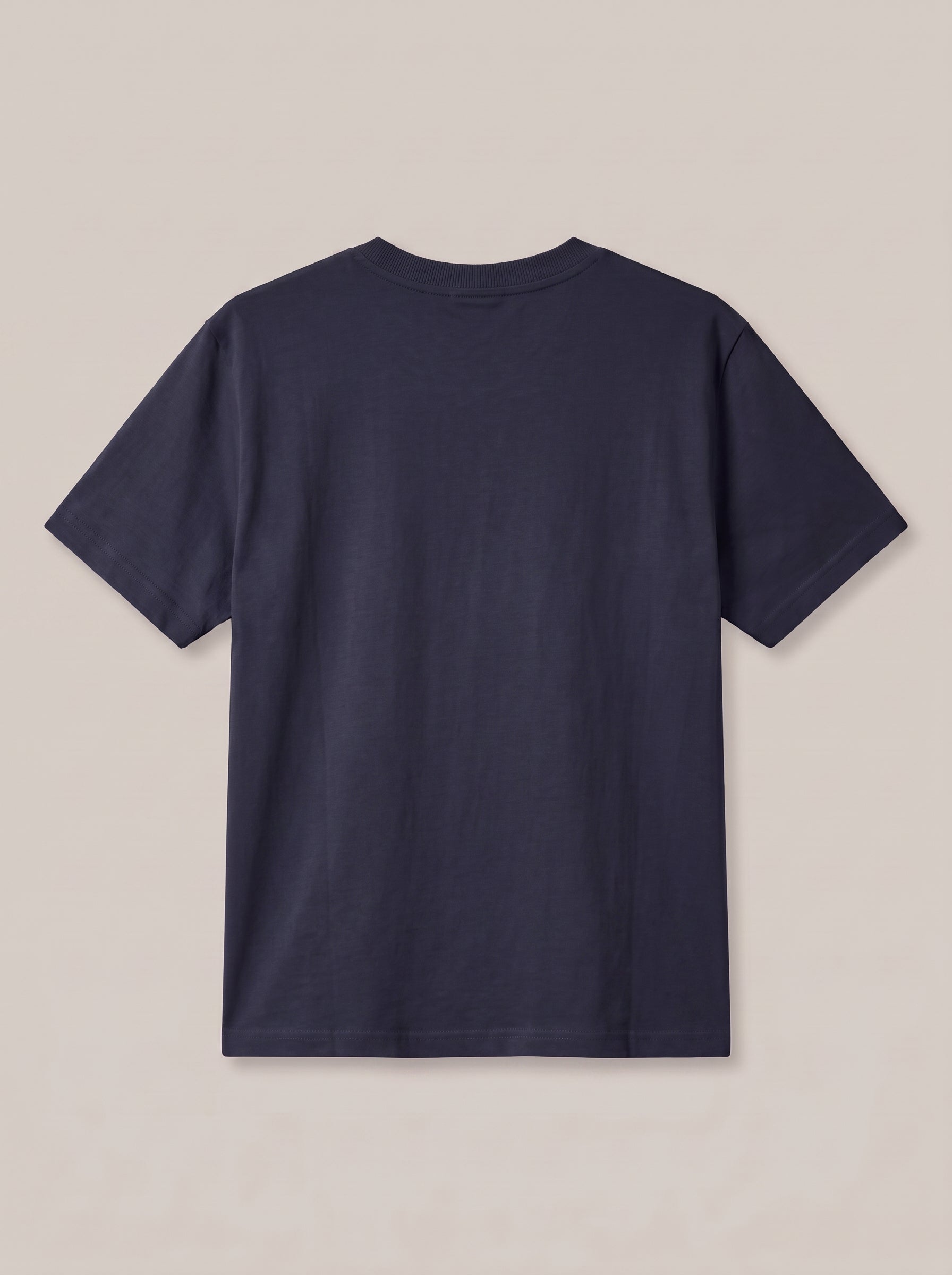 Navy Basic Logo t Shirt