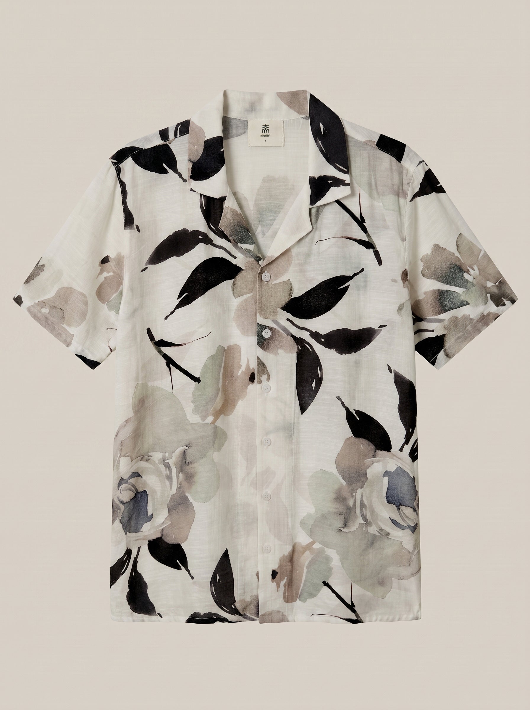 Printed Ink Floral Shirt