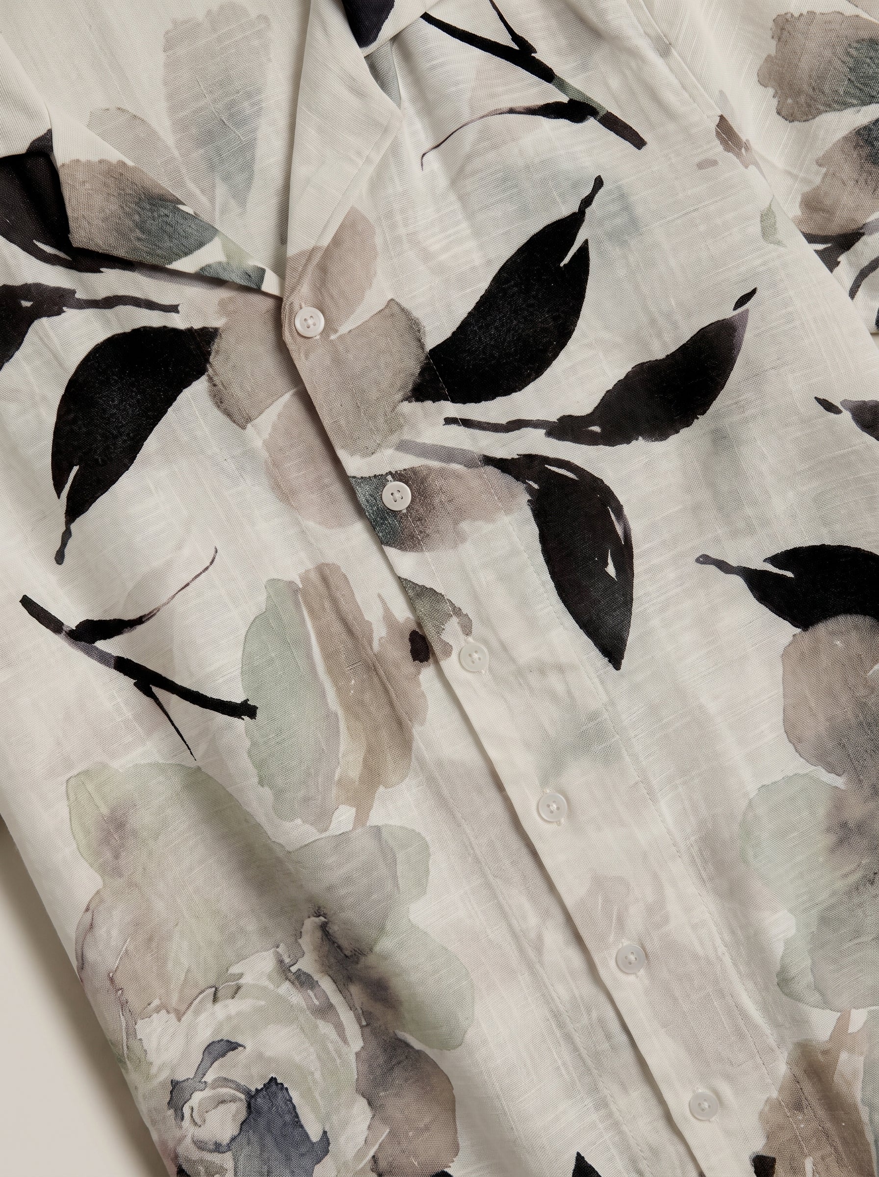 Printed Ink Floral Shirt