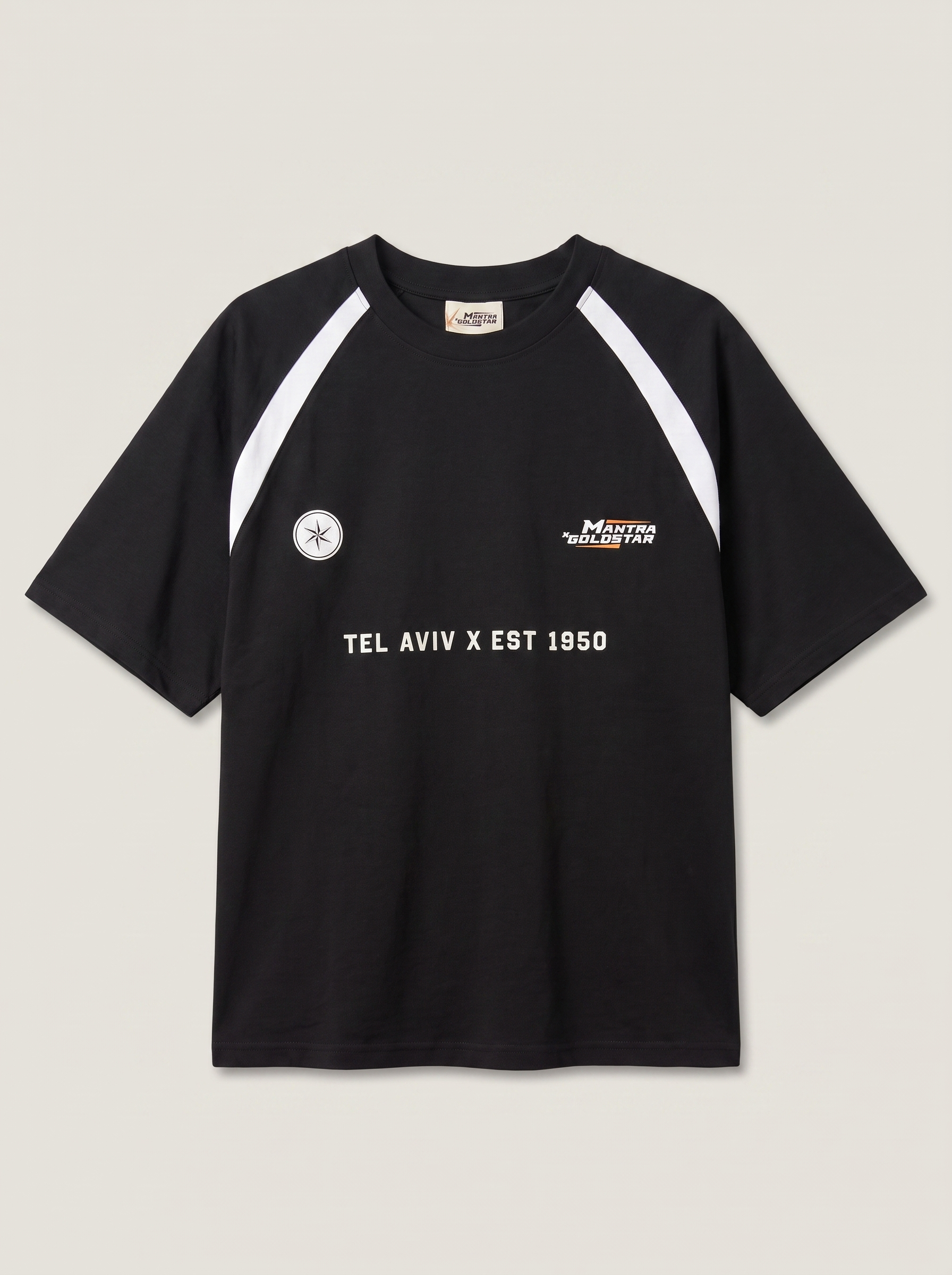 Black GOLDSTAR raglan shirt