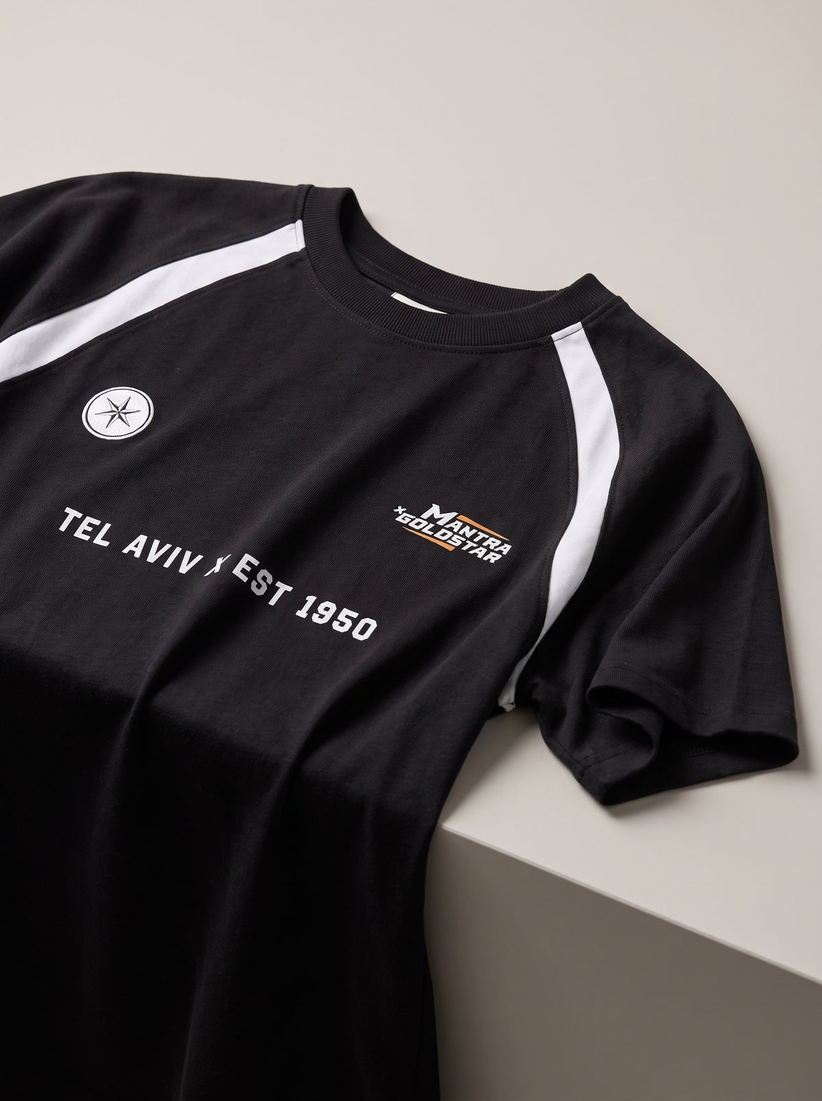Black GOLDSTAR raglan shirt