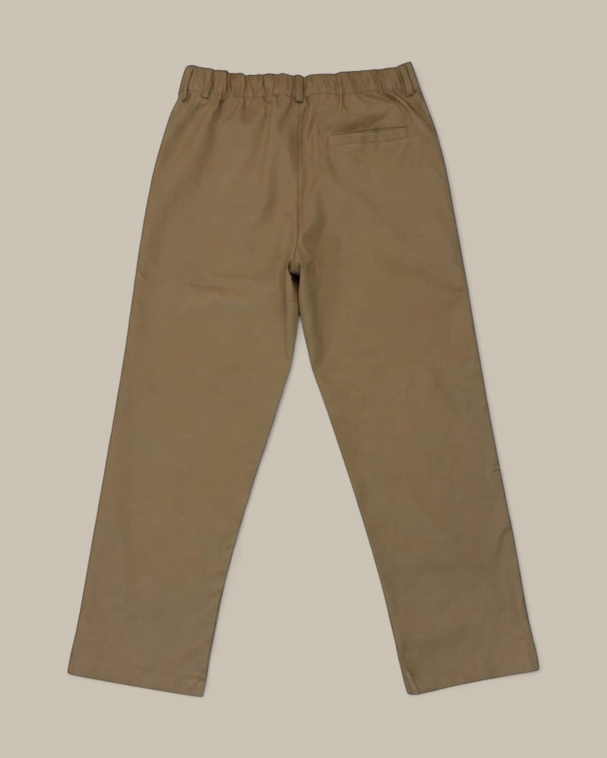 Camel Drill Straight Fit Pants